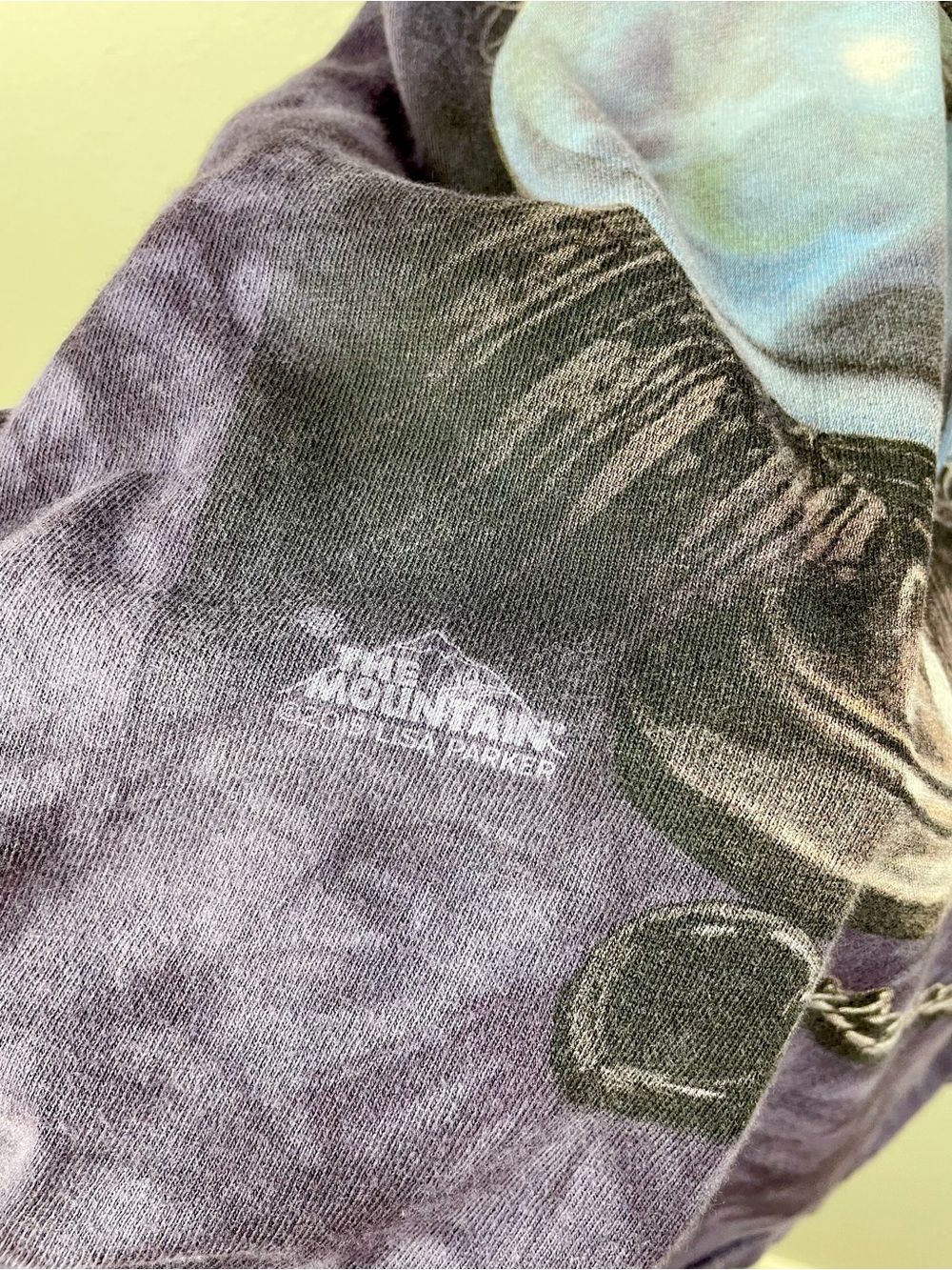 The Mountain Men's XL The Fortune Teller Cat Classic Cotton T-Shirt Magic Purple - Picture 6 of 12